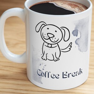 Ceramic Mug 11oz  Dog Mug 2