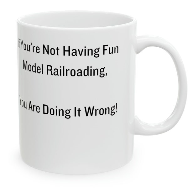 MRR_NotFun_Wrong 01 White Ceramic Mug, 11oz