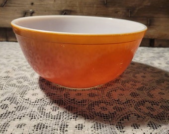 Orange 3 Piece Pyrex Bowls - Etsy