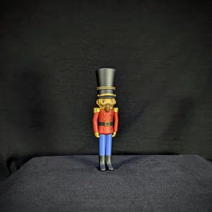 Hand painted Nutcracker Toy Soldier, Tree Ornament or Display Piece you choose! Custom colors available!