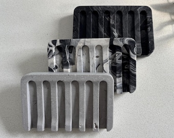 Langlebige Seifenschale mit Drainage für Bad oder Küche Umweltbewusstes Geschenk für Freund