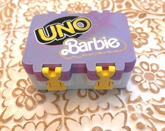 Estuche/tarjetero para Barbie UNO: Estuche de viaje resistente - PERSONALIZABLE