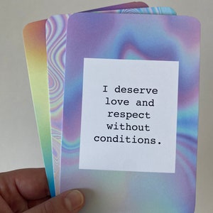 23 kaarten LGBTQ+ bevestigende set, bevestigingskaarten, PRIDE, eigenliefde, quote pack, meditatie, zelfhulp, vrouwen, queer, healing, spiritualiteit