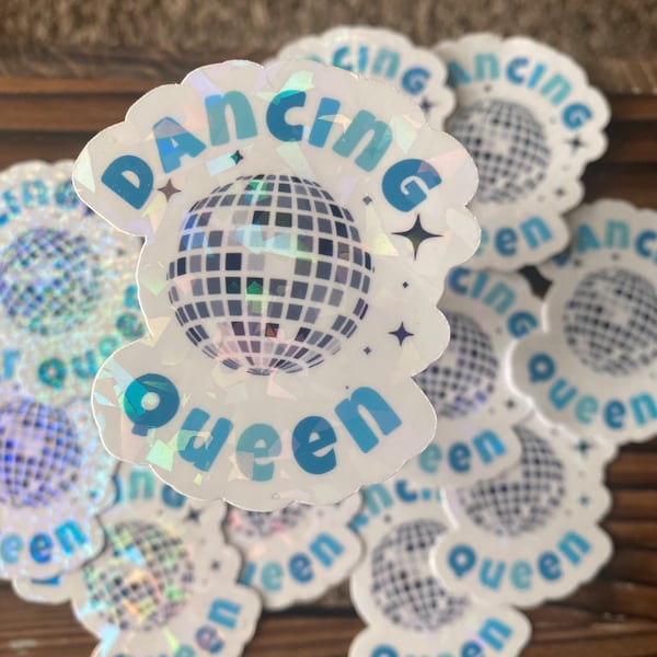 Dancing Queen Sticker || Mamma Mia sticker || mamma Mia || mamma Mia movie || movie sticker || dancing Queen || laptop sticker ||