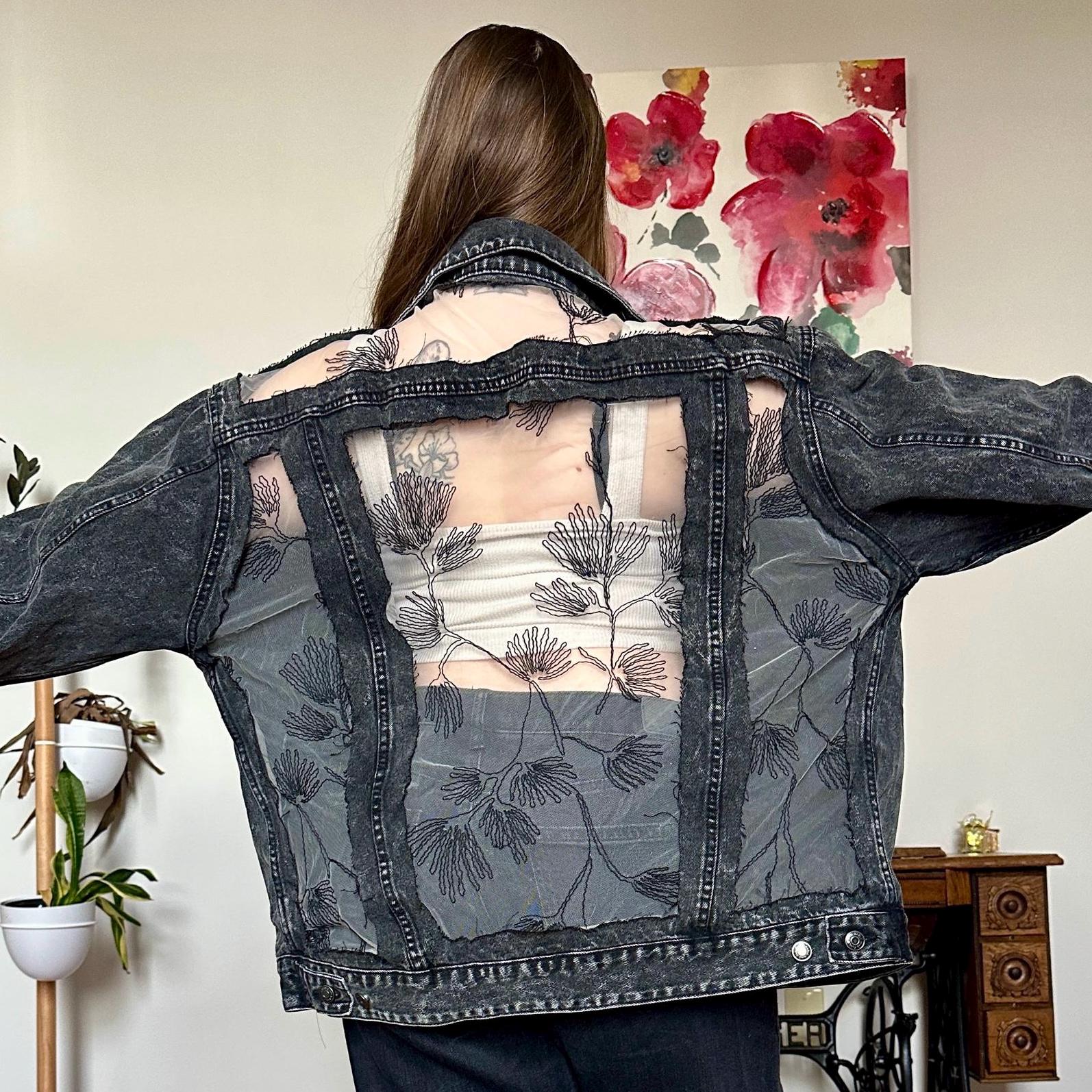 PATCHWORK EMBROIDERY LACE JACKET