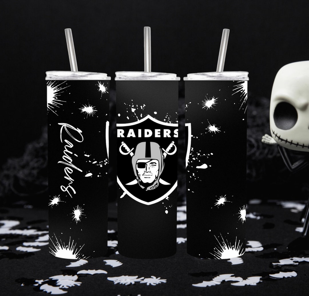 Raiders Tumbler Wrap Etsy
