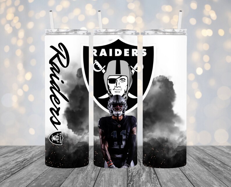 Raiders Tumbler Wrap Etsy