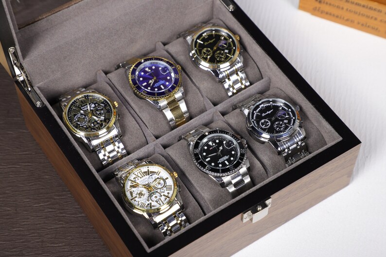 Custom Watch Case Personalized Watch Box Watch Box for Men Etsy