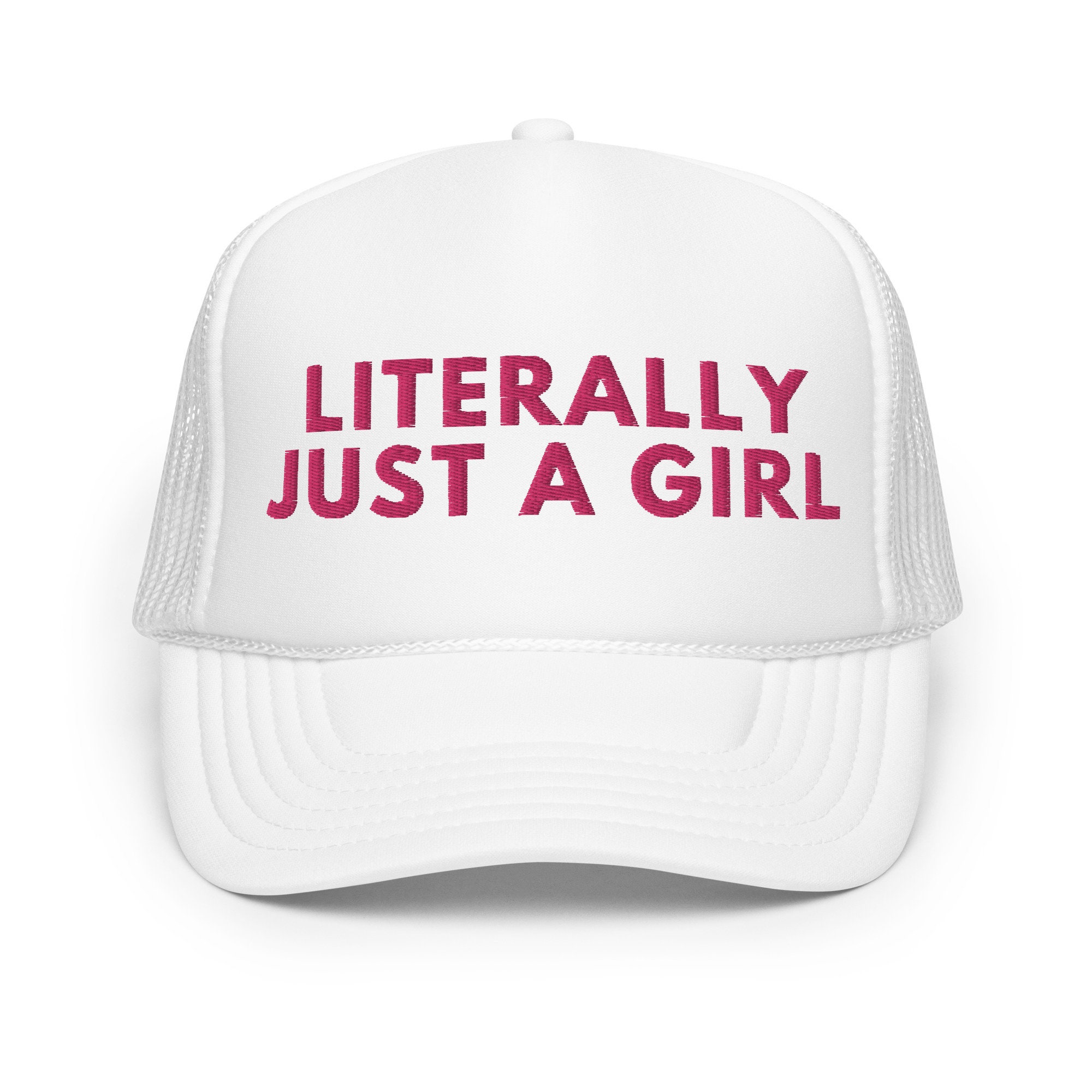 ? Literally Just A Girl Trucker Hat 10-25-  main image 2