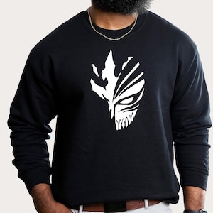 Bleach Ichigo Hollow Mask Anime Shirt | Manga | Crewneck | T Shirt | Sweatshirt