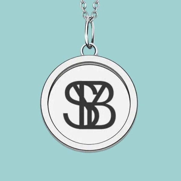 Custom Monogram Necklace, Personalized Name Necklace, Turn Name into a Unique Statement Piece, Custom Name Pendant, Name into Logo Necklace