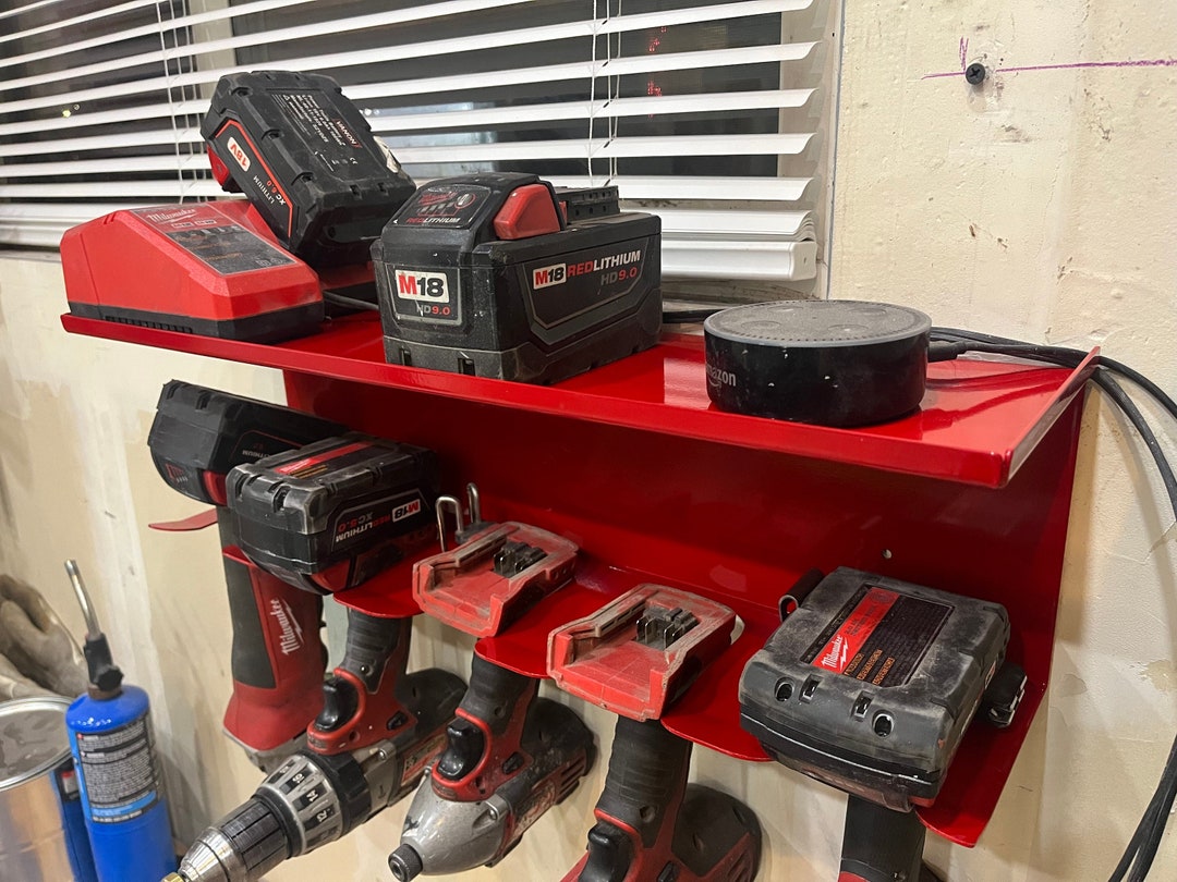 Milwaukee M18 Charger / Tool / Battery Holder / Organizer / Rack