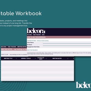 Task Tracker Framework for EAs | Project Management System (Digital Download) image 3