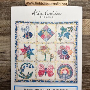 Liberty of London Tana Lawn- Springtime Mini Sampler Quilt Kit- Alice ...
