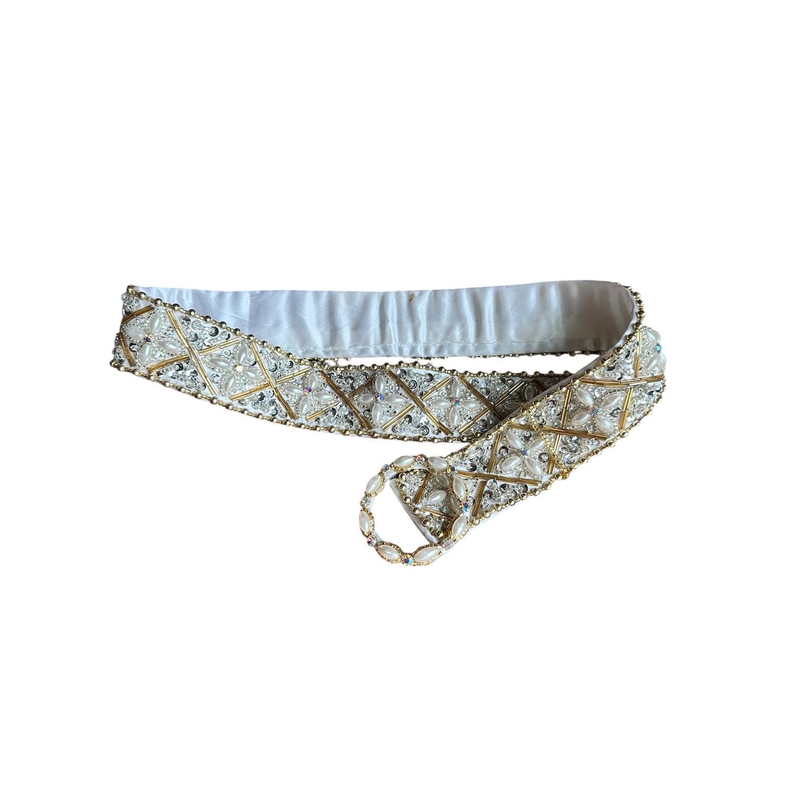 Vintage Gold‎ Tone Butterfly Belt Stretch Chain 25–30\