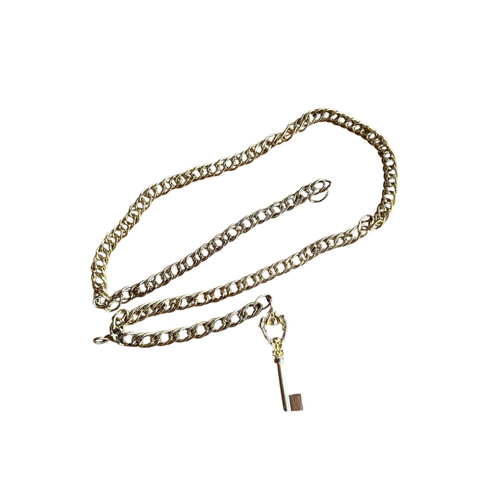 Vintage Gold‎ Tone Butterfly Belt Stretch Chain 25–30  display picture 3