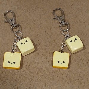 Bread & Butter Friend Keychains