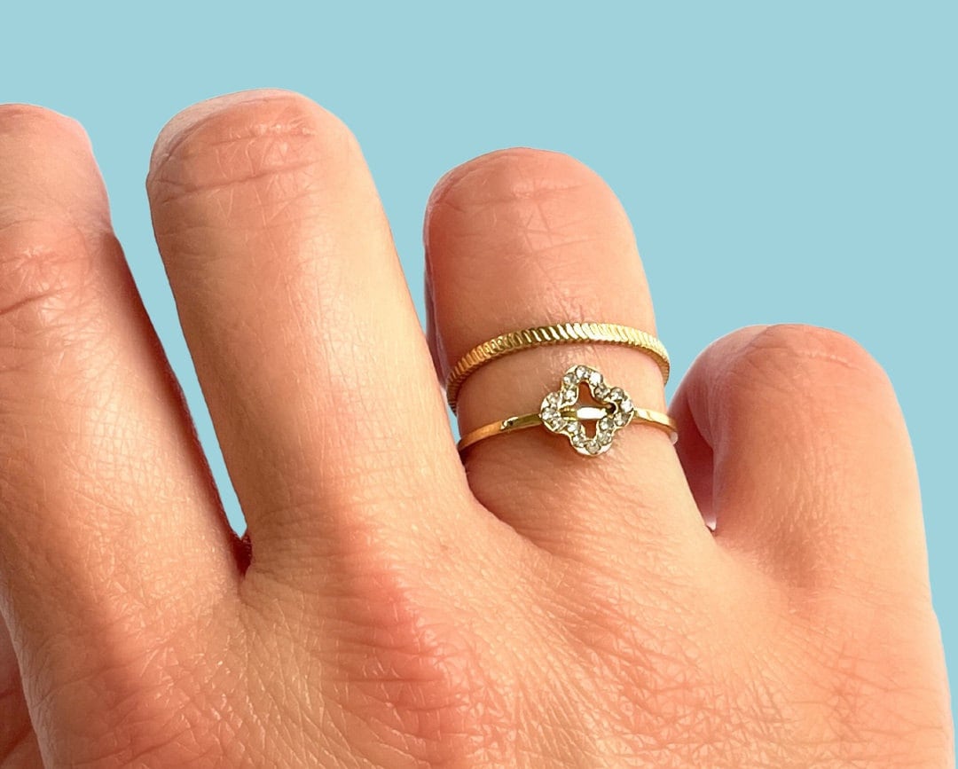 Chanel Plastic Ring Etsy Australia
