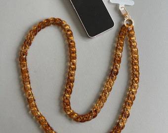 Phone chain/Phone lanyard/Phone strap/Cell phone chain/Phone necklace/Phone case lanyard/Handmade phone chain/Fashion phone chain/Gift