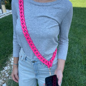 Phone leash/Phone chain/Phone lanyard/Phone strap/Cell phone chain/Phone necklace/Phone case lanyard/Fashion phone chain/Gift for her image 6