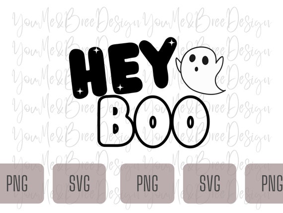 Hey Boo PNG Hey Boo SVG Hey Boo Casper Png Hey Boo Casper - Etsy