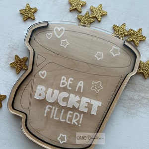 Bucket Filler, 35-50 gold stars, Reward Jar
