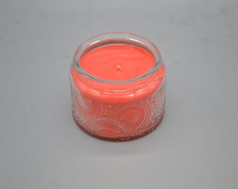 Beeswax Candle | Essential Oil |100% Pure Organic Beeswax candle with Essential oils + ECO wick | 4oz | Gift | Scented candle | Candle