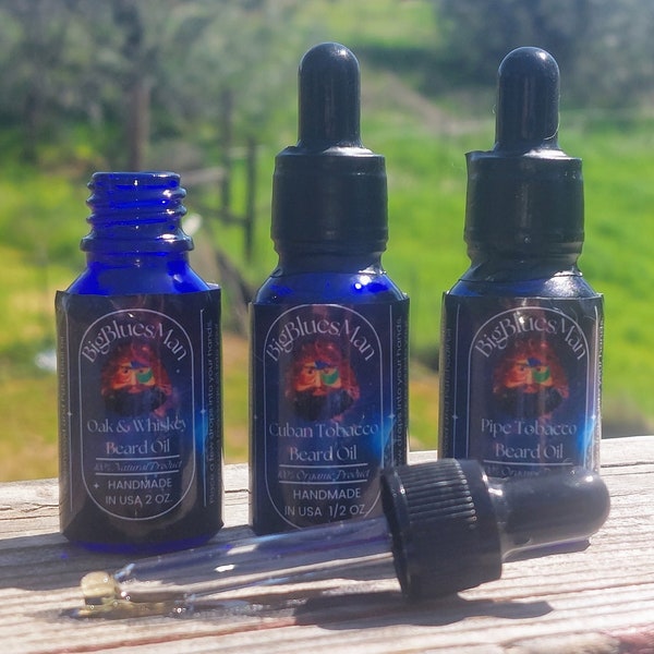 Luxury Organic Beard Oil that doesn't feel greasy!