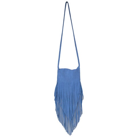 Blue Fringe Purse -  UK