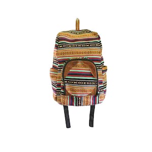 Rucksack, Azteken Rucksack, Unikat Fund, Handmade, Rucksack, Schule, Rucksack Männer, Handgewebt, Work daypack