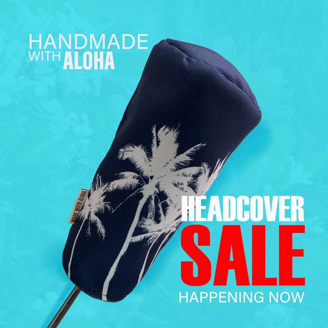 Hawaiian Handmade Driver Headcover Golf Headcovers and Etsy
