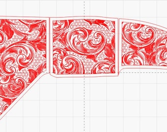 HF Firemans Hatchet Outlines with Filagree