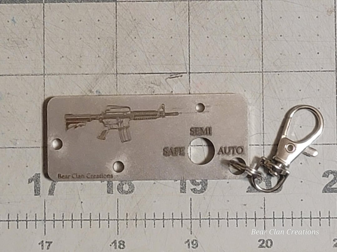 M16 Keychain - Etsy