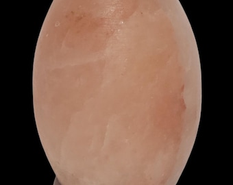 Egg Shape Himalayan Salt Lamp - Handcrafted | Natural Air Purifier | Relaxing Warm Glow