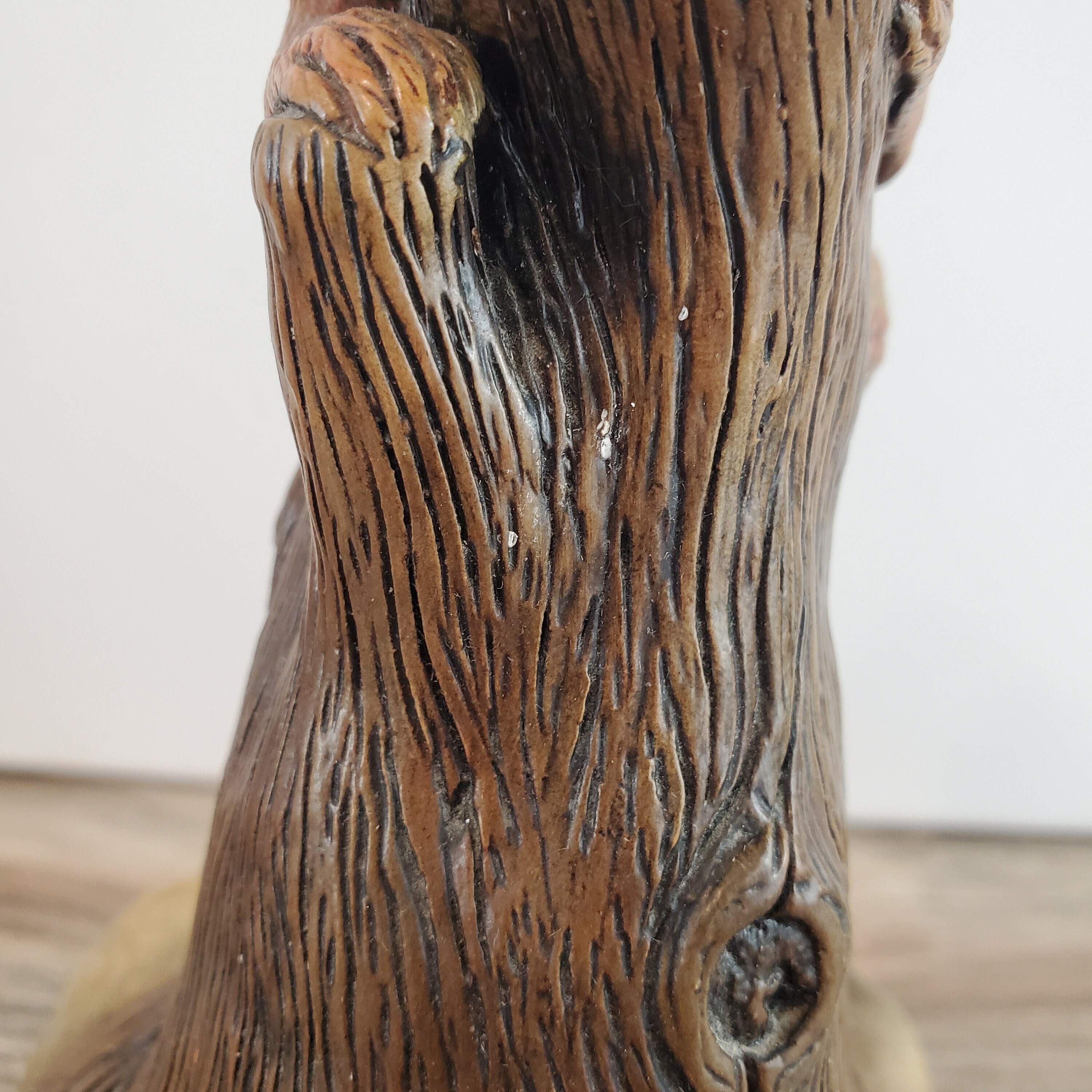 Vintage Accents Unlimited Hand Painted Raccoon up a Tree Etsy