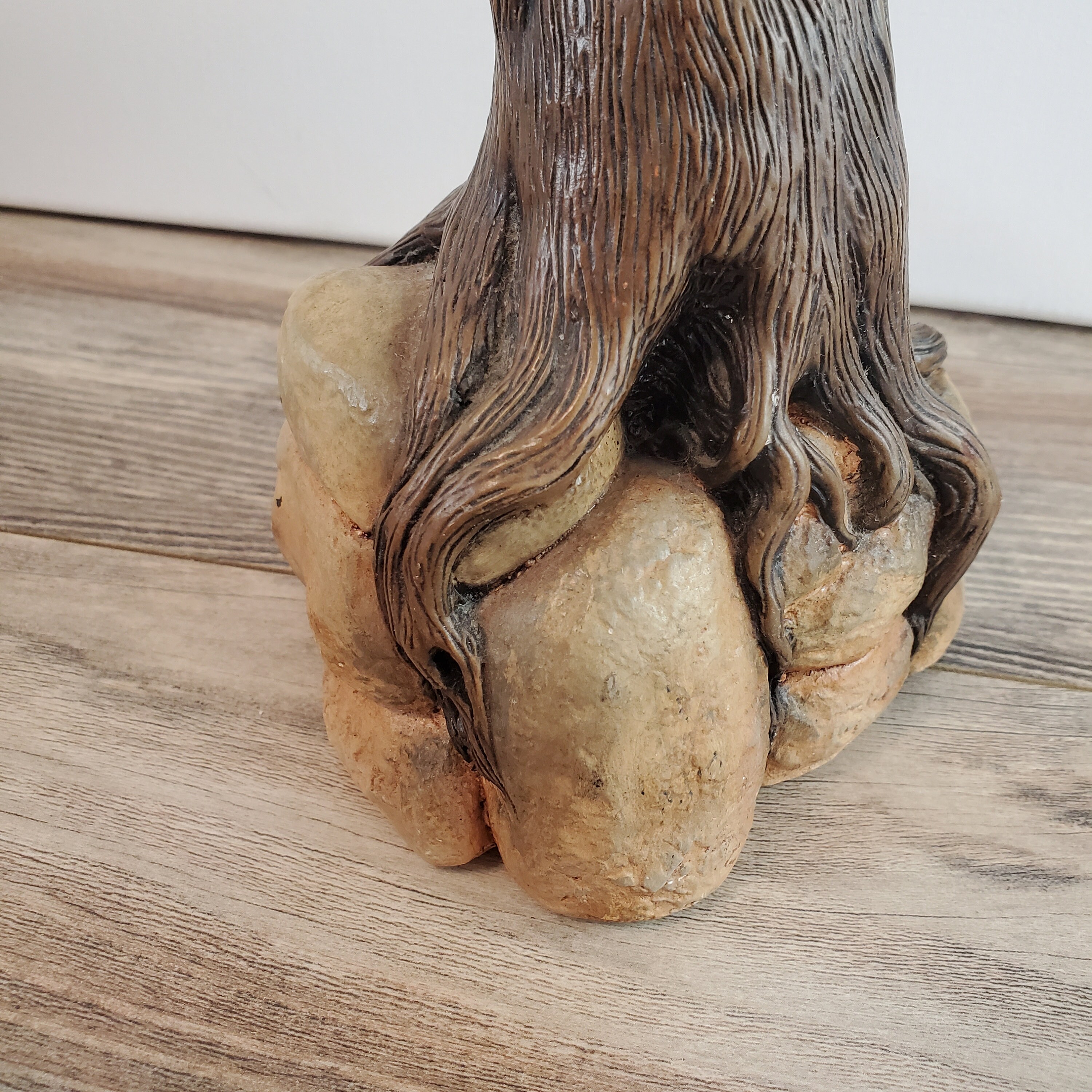 Vintage Accents Unlimited Hand Painted Raccoon up a Tree Etsy