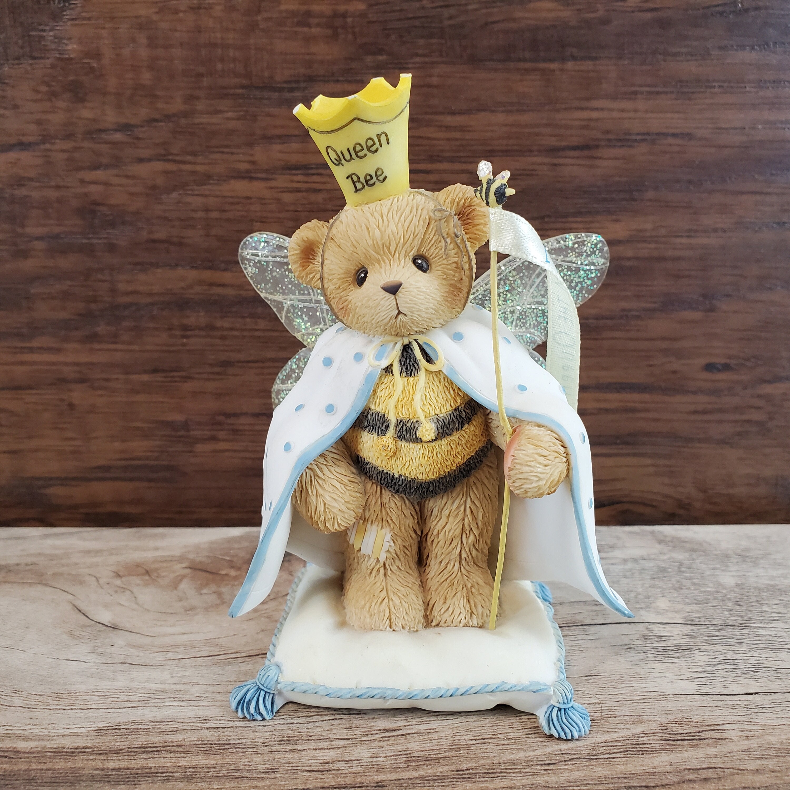 Cherished Teddies Queen I Am the Queen ~ Bear Bee Figure