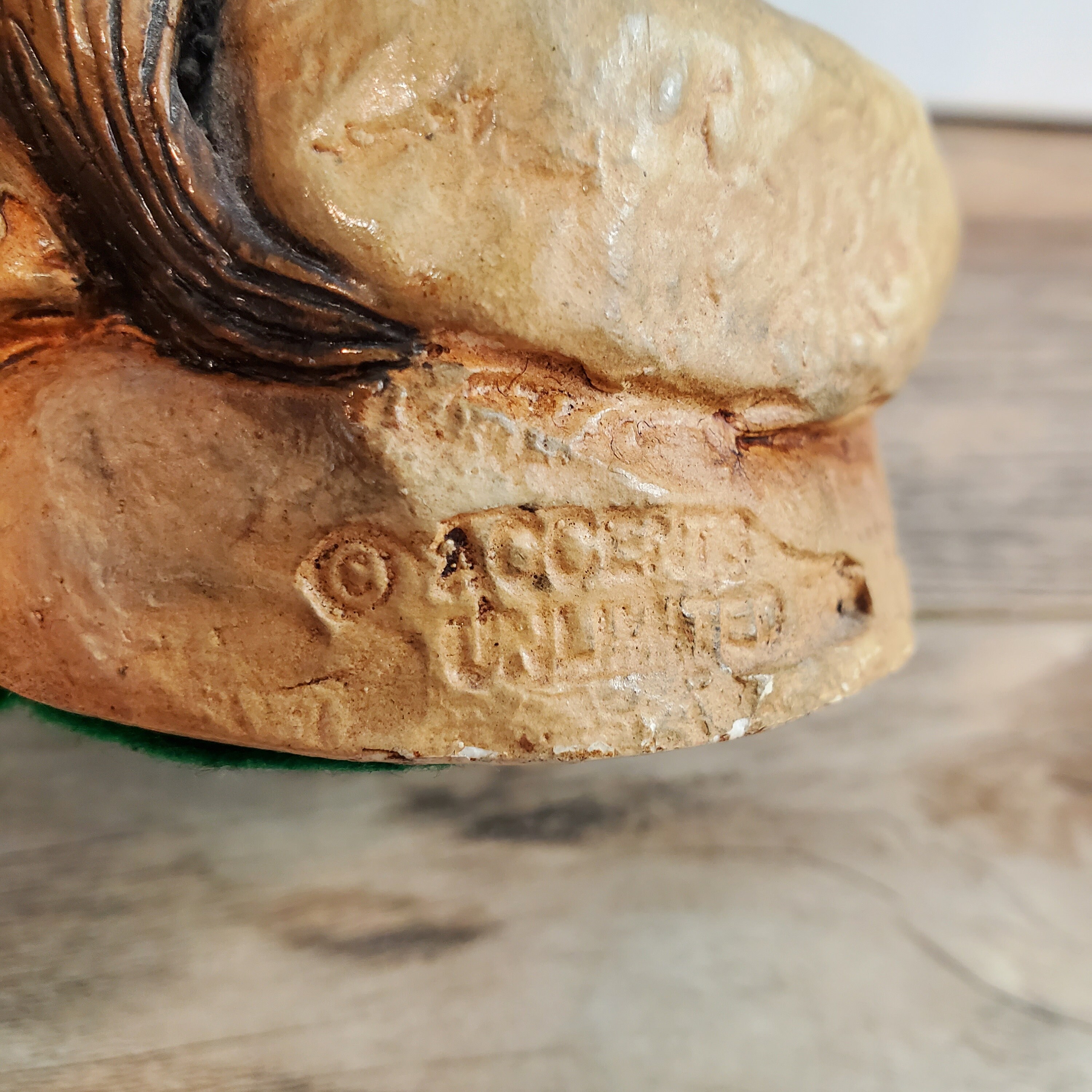 Vintage Accents Unlimited Hand Painted Raccoon up a Tree Etsy