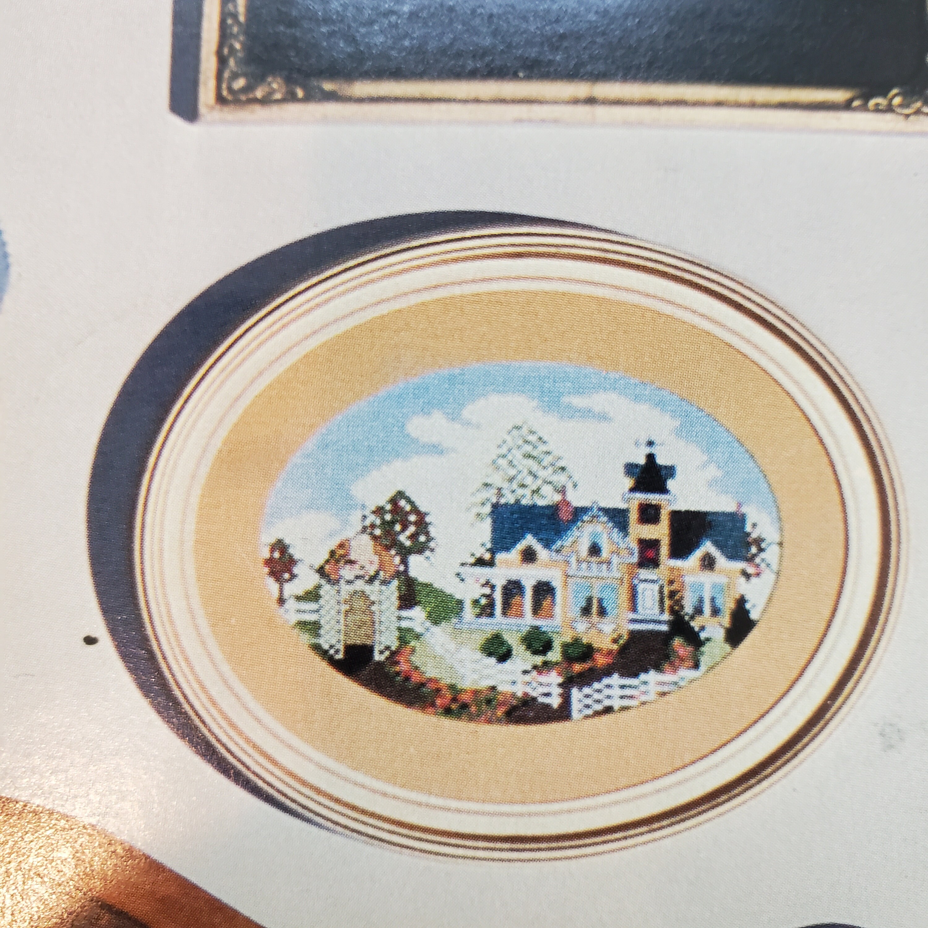 Victorian Houses Cross Stitch Pattern by Judith Kirby Etsy