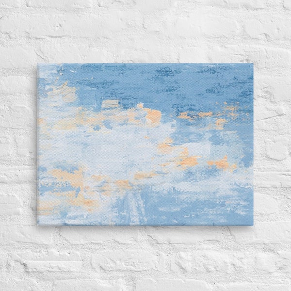 Printable Blue Wall Art Etsy