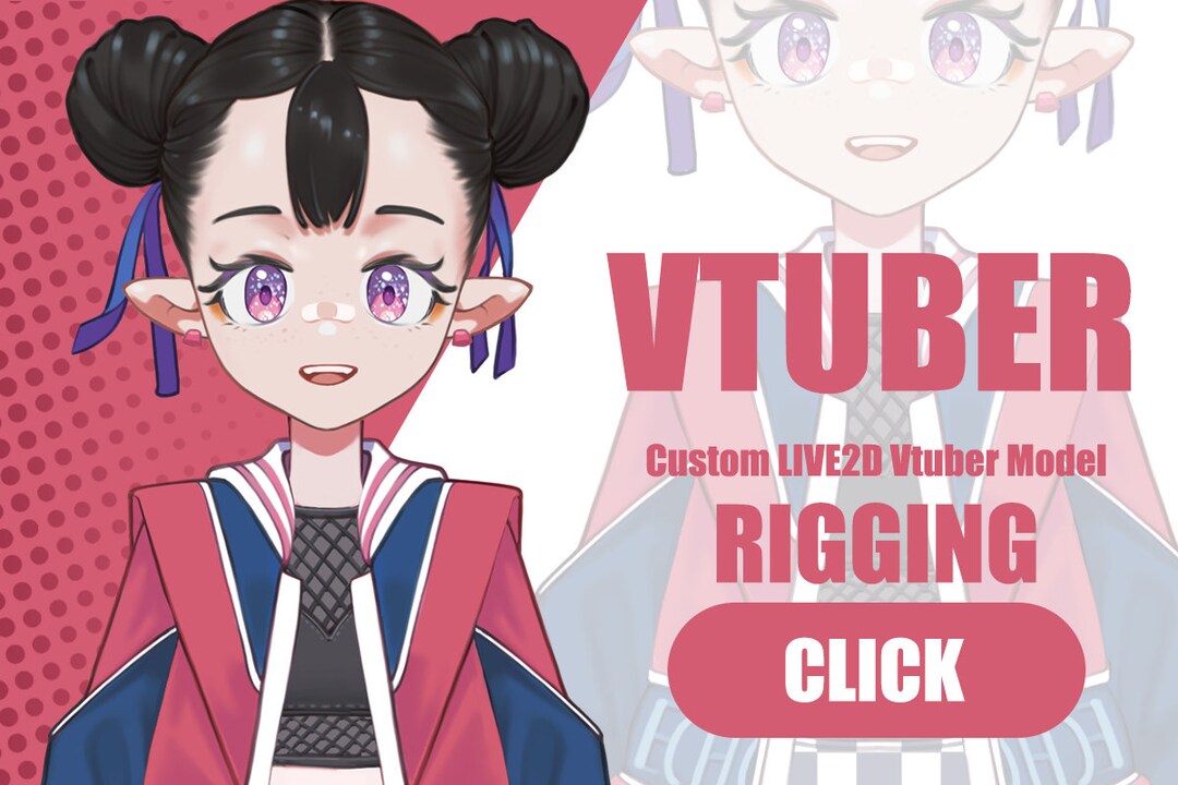 Vtuber Model Custom LIVE2D / Vtuber Commission / Vtuber Design - Etsy UK