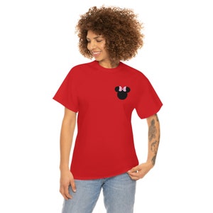 Minnie Mouse Shirt,  Disney Shirt, Minnie Print Shirt, Disney Women&#39;s Shirt, Magic Kingdom Kids Shirt, Disneyworld Shirt, Disneyworld Shirt