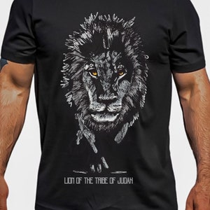 Löwe des Stammes Von Judah - Jersey Kurzärmeliges T-Shirt