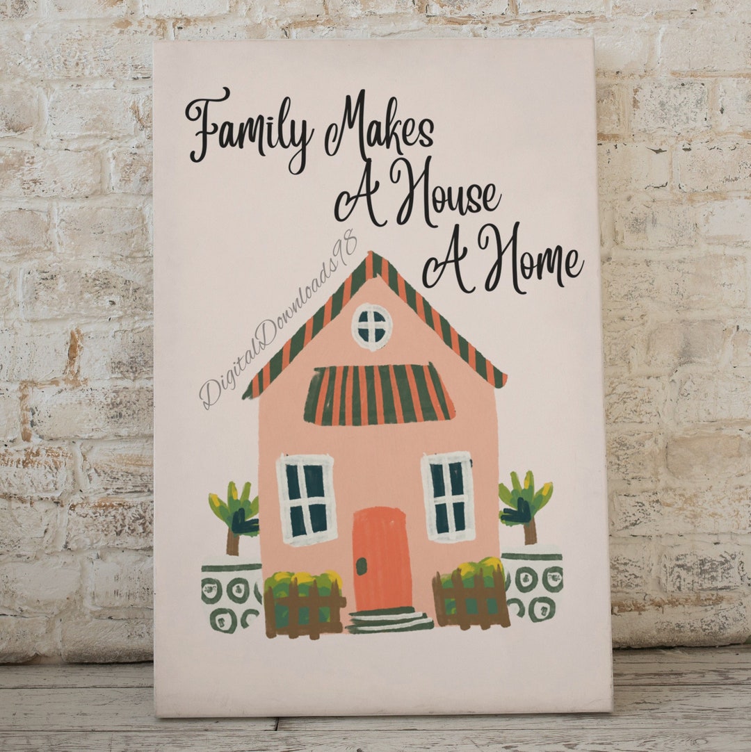Family Quote Wall Art Cute Family Quote Wall Art A3 A4 A5 - Etsy