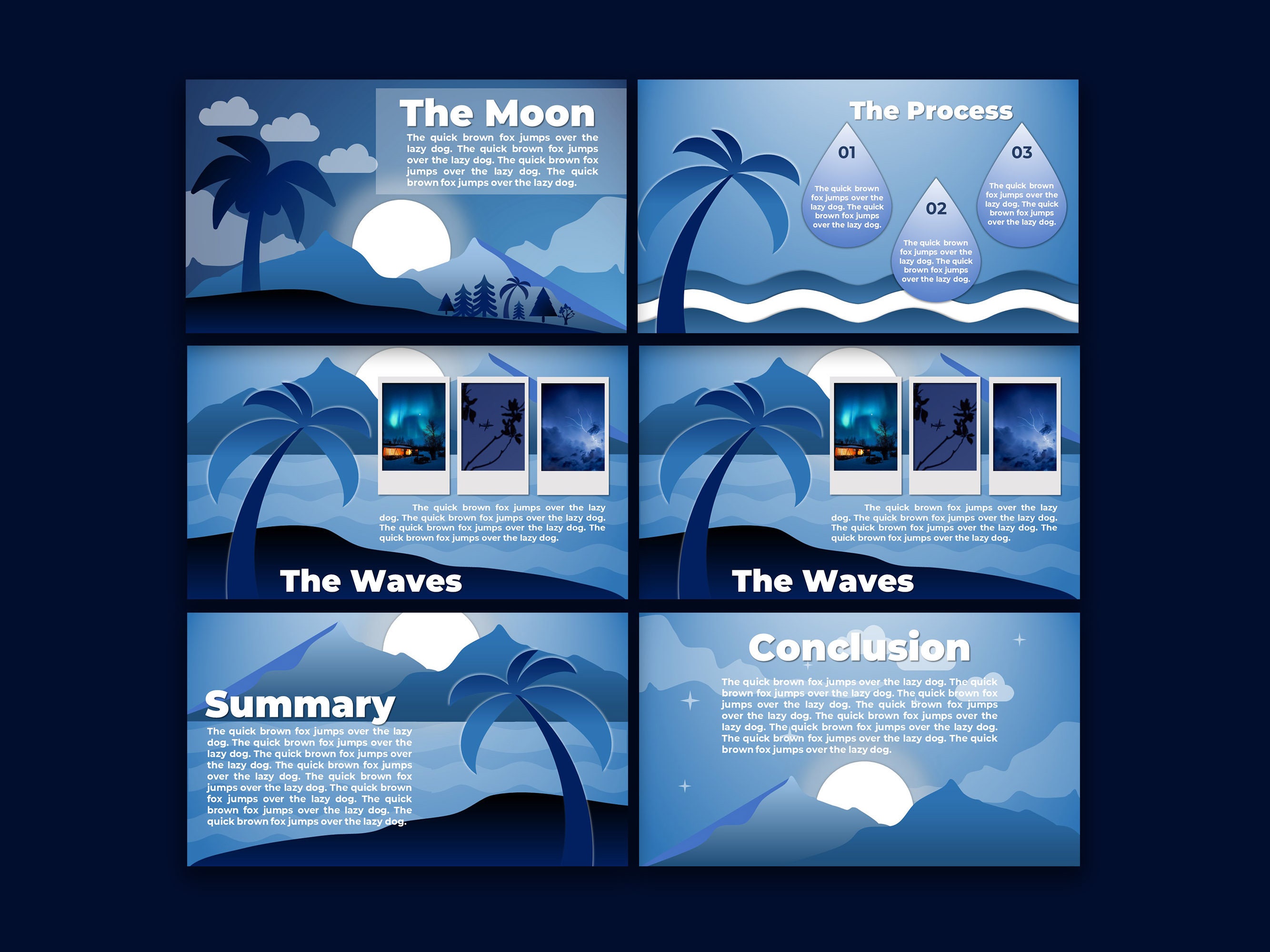 Nature Inspired Powerpoint Template - Etsy