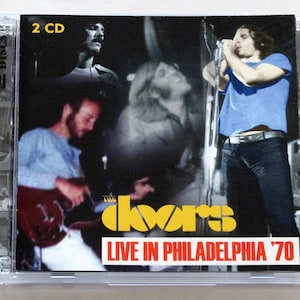 The Doors - Live In USA PHILADELPHIA May 1st 1970 2x CD set ,incl. Poster !!!
