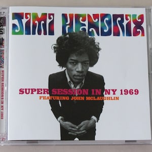 Jimi HENDRIX ~ Super Session in NY 1969 Feat John McLaughlin + J. Winter 2x CD Record Plant