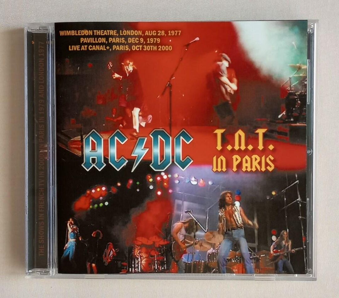 AC / DC - T.N.T in Paris CD - Etsy