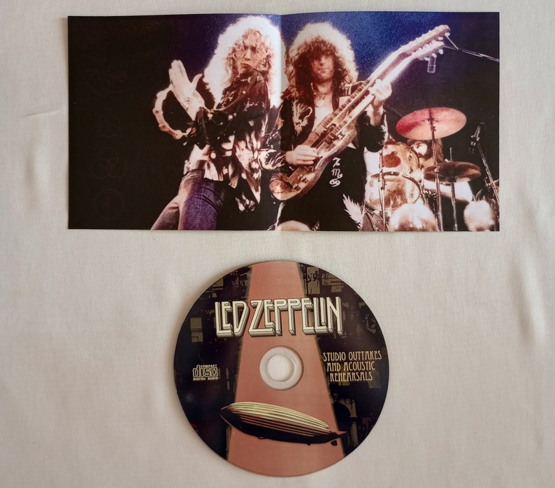 Led Zeppelin Rehersals LED ZEPPELIN - Studio Outtakes and Acoustic Rehearsals CD - Etsy Australia