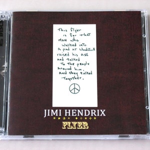 Jimi Hendrix - FLYER Live at Traver Hollow Road Shokan New York 1969 2 x CD Set